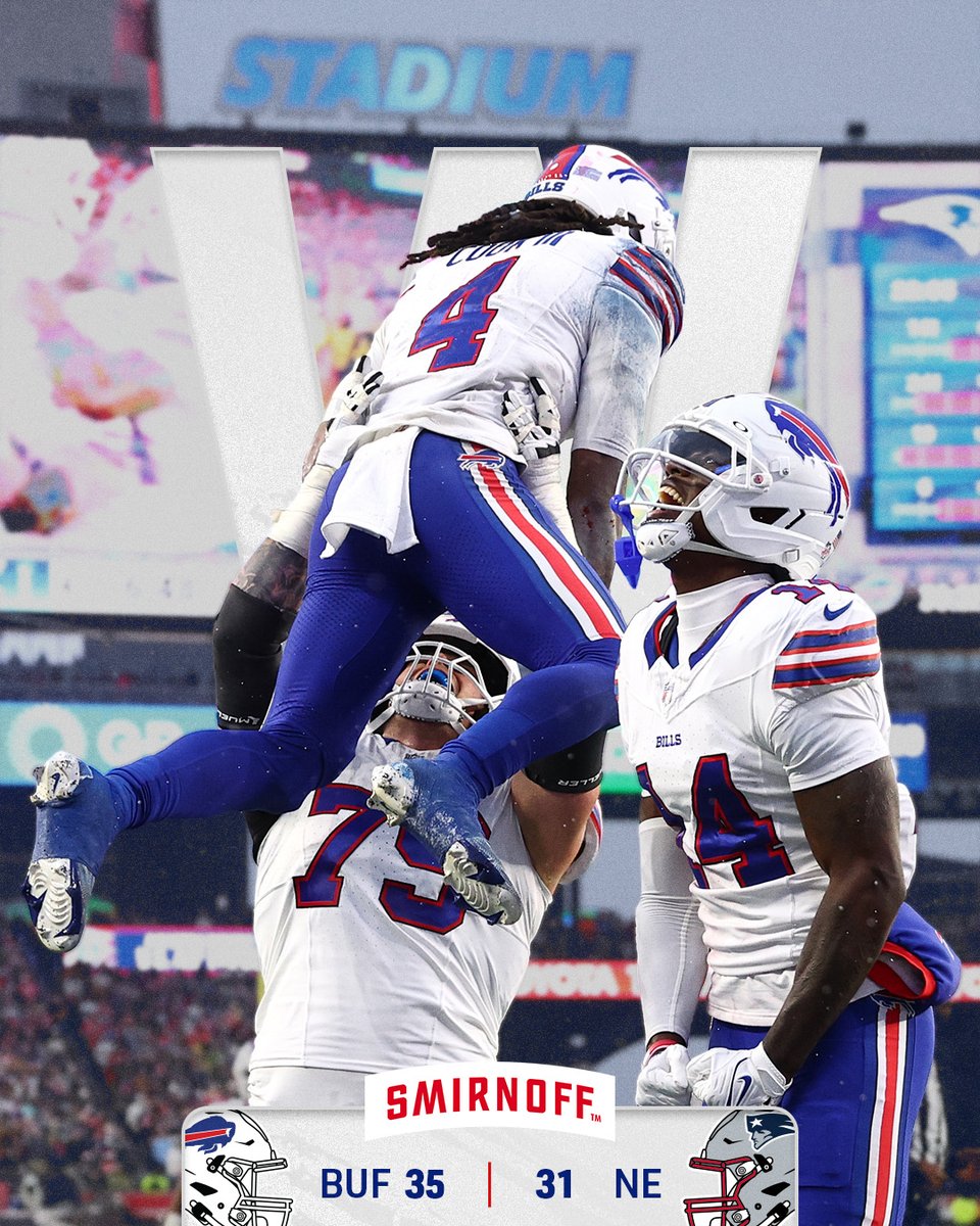 Throw our hands up and SHOUT. 🙌
@SmirnoffUS | #BillsMafia