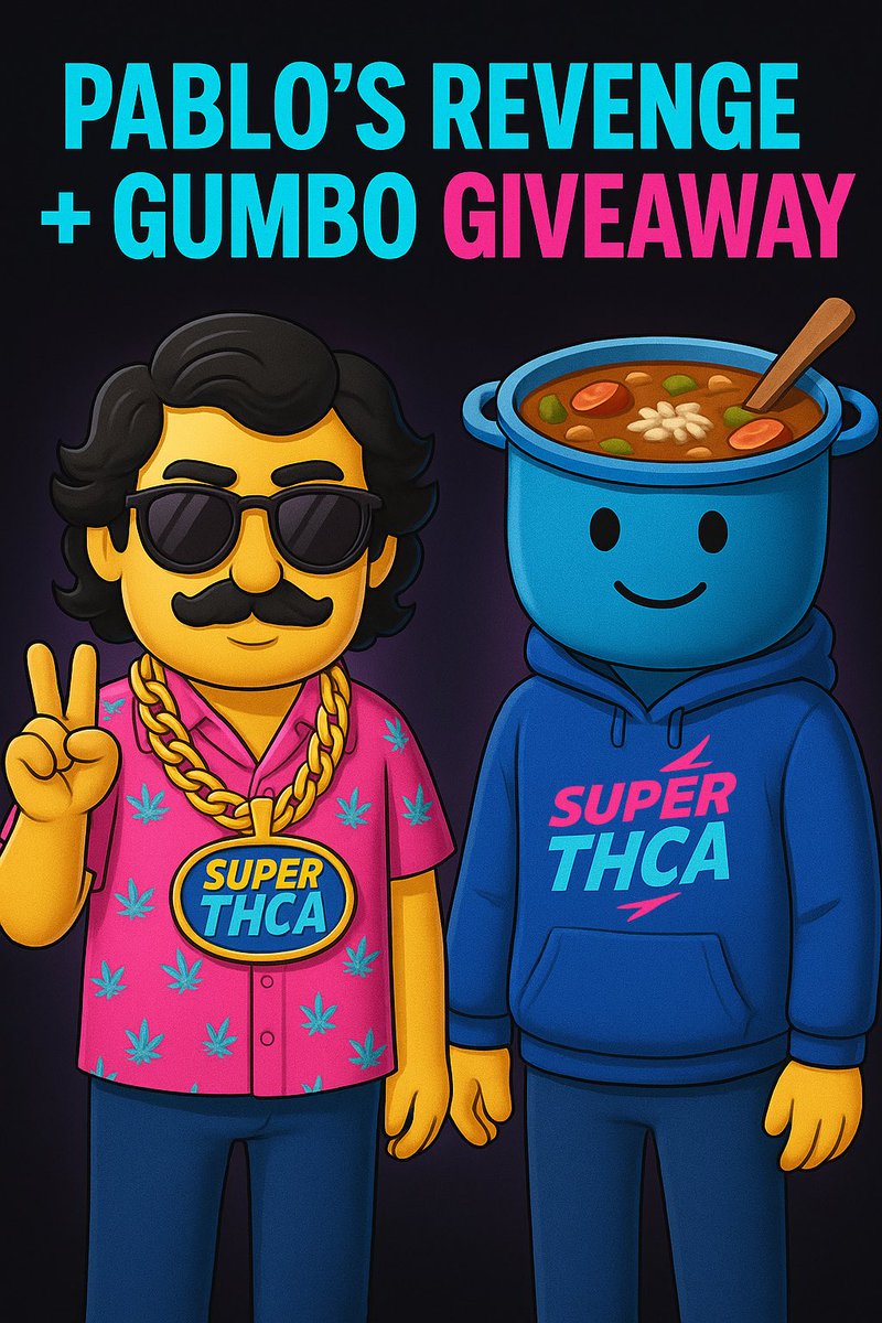 SuperTHCA's tweet image. 🔥 Didn’t win last week? Time for your revenge!

⛽️ 14g packs of our Pablo's Revenge and Gumbo strains up for grabs! Winners drawn 12/21!

⬇️ How to enter? 
-Follow us
-Like/RT this tweet
-Tag 2 friends and #Super

#THCA #Super #weed