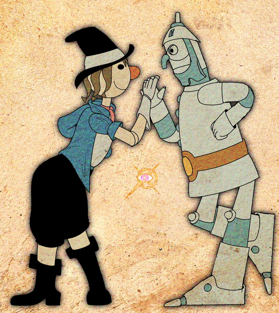 MortRellez's tweet photo. The Wizard of Oz (1982 film)
#art #digitalart #myart #tincrow #tinman #tinwoodsman #nickchopper #thetinman #thescarecrow #scarecrow #thewizardofoz https://t.co/G2Fk75zGA8