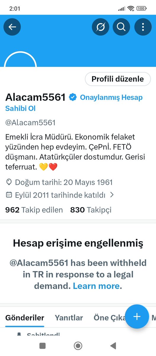 Bu hesap kapanmış mı oluyor?