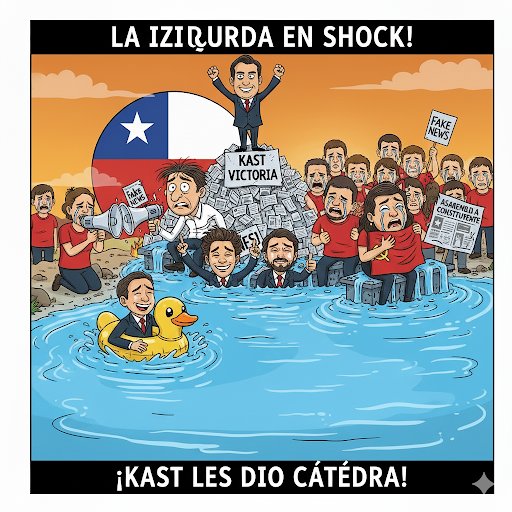 Sagatox's tweet photo. Nadando en lagrimas de zurdos.. #Eleccioneschile2025
Viva la libertad carajo.. https://t.co/QPD5IUi6e4