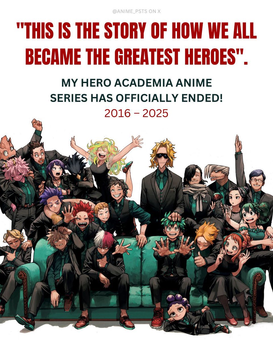 animeposts's tweet image. END OF AN ERA