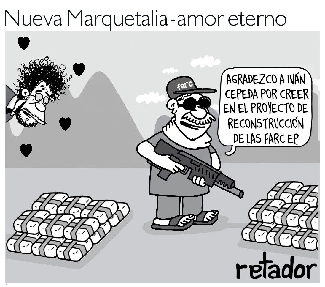 Cepeda: el heredero de las FARC, CEO de la fábrica de falsos testigos, defensor de Santrich y de Márquez y patrocinador de la conformación de la Nueva Marquetalia… ¿qué papel jugó en el magnicidio de su oponente en elecciones ?
