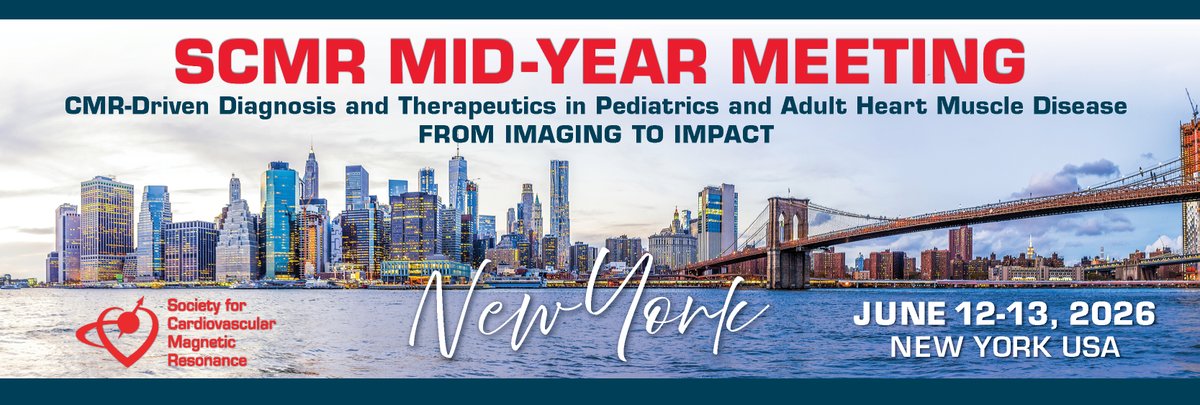 Society for Cardiovascular Magnetic Resonance tweet media