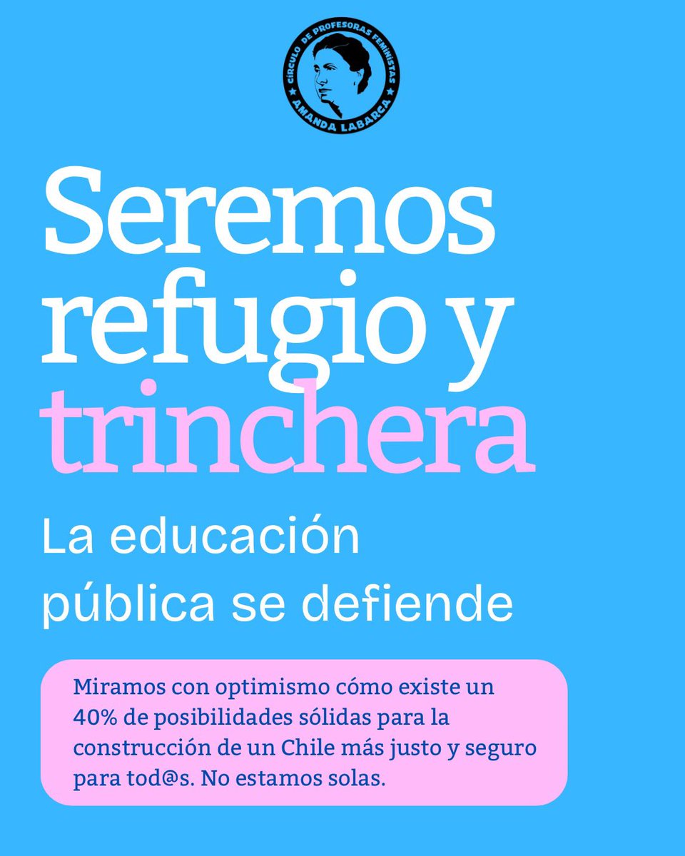 Círculo de Profes Amanda Labarca tweet media