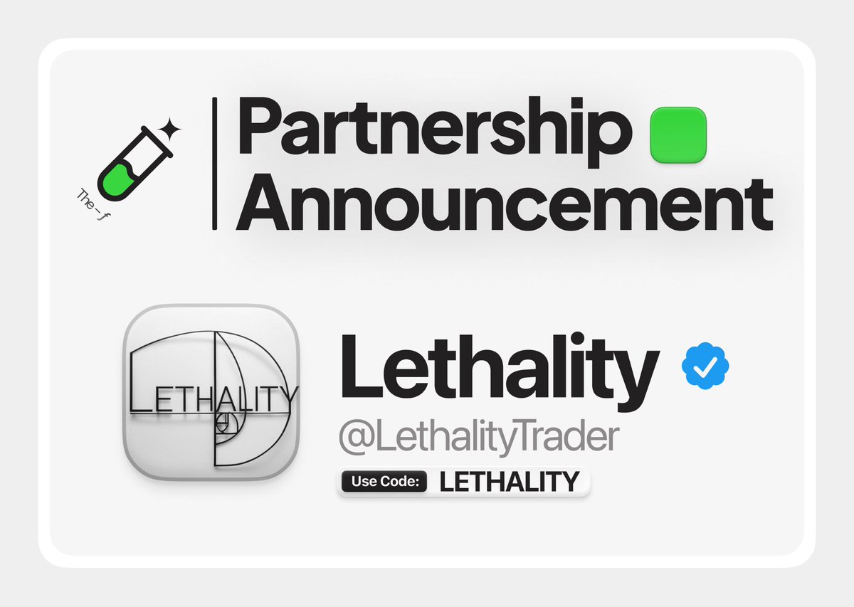 LethalityTrader's tweet image. Proud to announce this new partnership @fstarlabs 🤝

More tools, more precision, more edge for the community.

Use code: LETHALITY