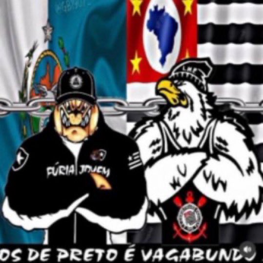CentraldoCragre's tweet photo. Após o resultado de hoje, a união FOGORINTHIANS retornou! 

OS DE PRETO É VAGABUNDO! https://t.co/Y4EKvqU27B