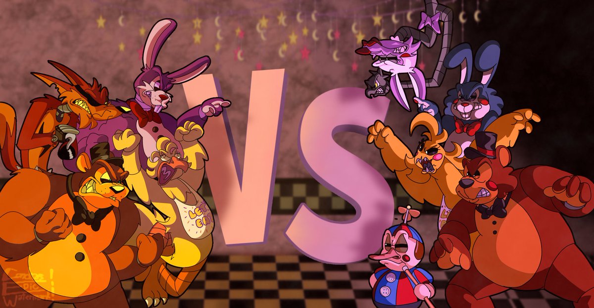 Elcandias_0512's tweet image. I'm honestly very proud of the final result :D
#FNAF #fnaf2 #FiveNightsatFreddys