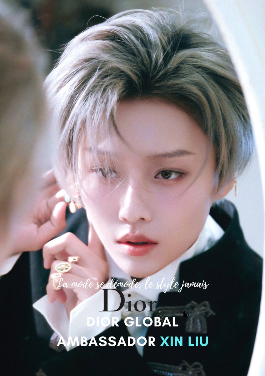 charmika3333's tweet photo. @Dior La mode se démode, le style jamais#XinLiuDiorGlobalAmbassador #XINxDior #StarsinDior #Dior #XinLiu #LiuYuxin https://t.co/VWvTtn5cpG