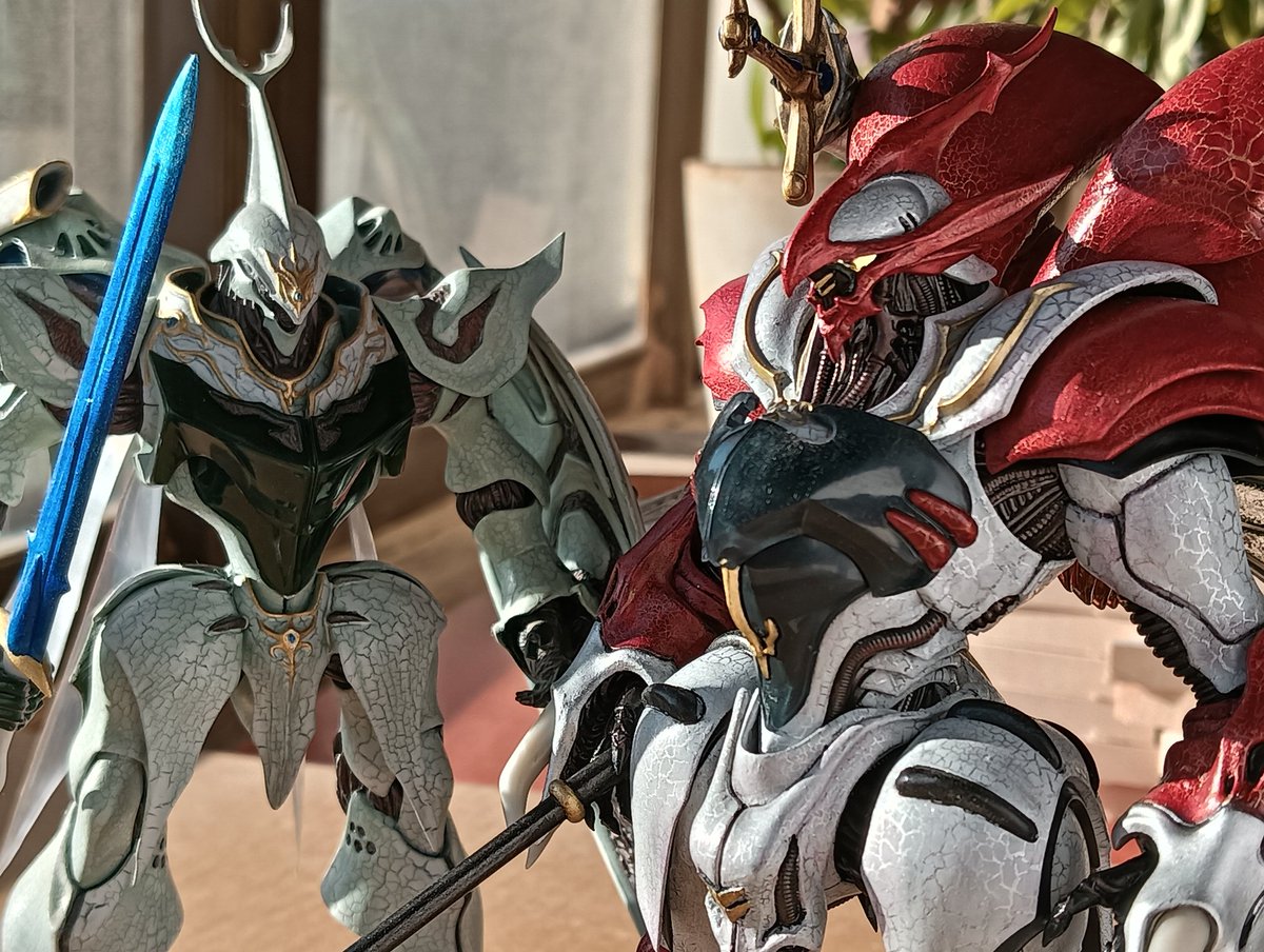 PLAMAX「ヴェルビン」が完成しました。以前つくったサーバインに合わせ