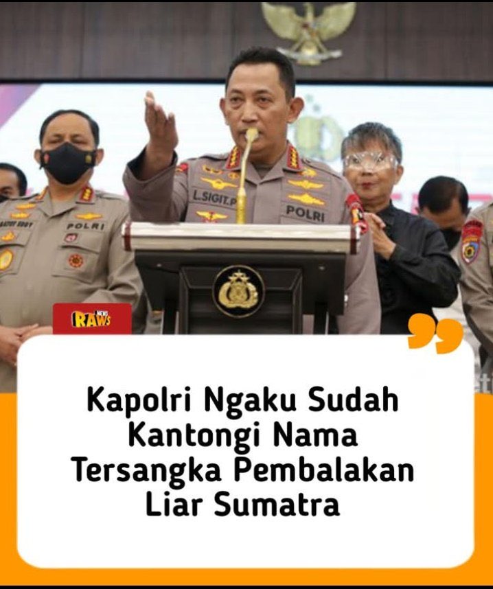 Pembalak liar kalian sikat tapi pembabat hutan untuk industri malah pemerintah biarkan dengan memberi ijin perusahaan2 besar 

<a href="/prabowo/">Prabowo Subianto</a> <a href="/gibran_tweet/">Gibran Rakabuming</a> <a href="/jokowi/">Joko Widodo</a> <a href="/RajaJuliAntoni/">Raja Juli Antoni, MA., Ph.D.</a>

Kalian Sehat ??