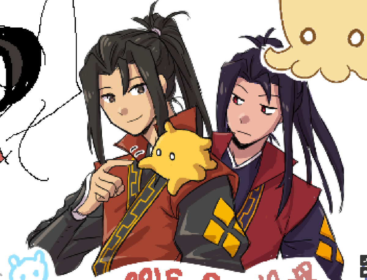 magma session doodles 🐙🐙