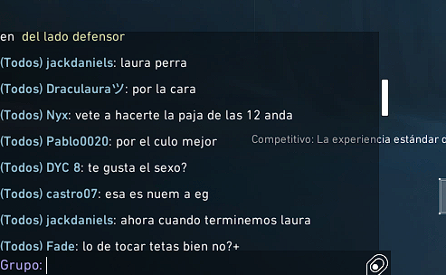sperrodj's tweet photo. Jugar al Valorant siendo mujer significa aguantar insultos, comentarios sexuales y amenazas.
Todo ocurrió en una sola partida.
Hasta me dio miedo abrir el micro.
@RiotGames @RiotSupport @VALORANTes #VALORANT https://t.co/elGkwzDp63