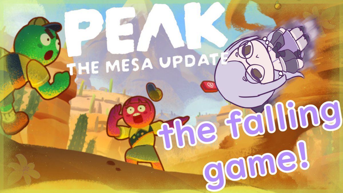 💜TWITCH STREAM LIVE!💮

⛰️YOUR LOLI IMOUTO STRUGGLES TO CLIMB UP A VERY TALL MOUNTAIN!🍭AND EATS ALL THE FOOD SHE FINDS ON THE FLOOR?🍪

twitch.tv/yurichilily
come join!～
#Vtuber #ENVtuber #cute #imouto #peak #peakgame