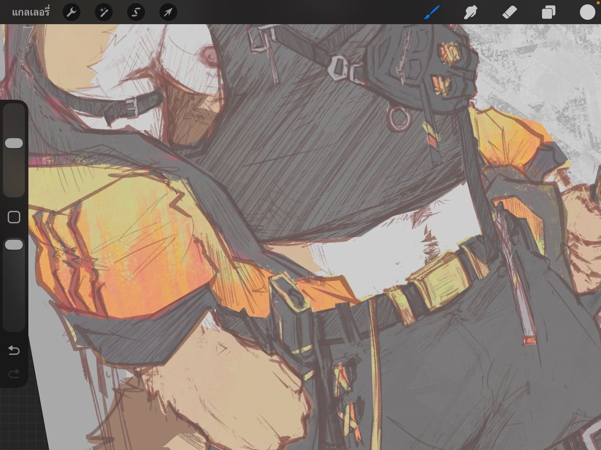 Azure_Skyscape's tweet photo. 「 Stay sharp. 」WIP https://t.co/IJbo6oplUg