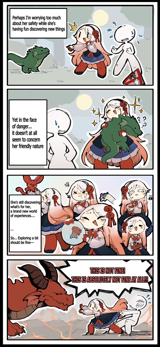 【 Elodea new adventures 4-koma】