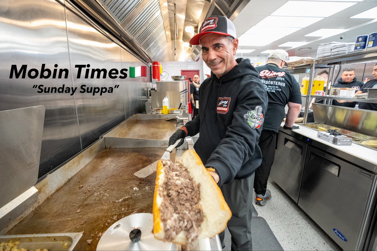 Let’s mangia with Skinny Joey! 
#MobinTimes #SundaySuppa #SkinnyJoeyMerlino #Cugine #JoeyMerlino #Philly #Philadelphia #Italian #History #Mangia #Eat #Like #Share #Follow #Comment #Tag #Repost <a href="/skinnyjoeym/">Skinny Joey Merlino</a>