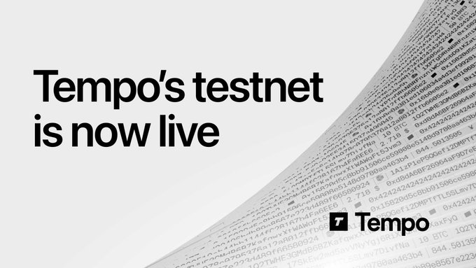 Hot #Testnet 

Chiến testnet Layer 1 - Tempo nào, hoàn toàn free , raise cực to.

<a href="/tempo/">tempo</a>  là blockchain Layer 1, tối ưu throughput cao và thanh toán stablecoin cho use case thực tế.
– Gọi vốn 500M$, định giá 5B$
– Incubated bởi Stripe và Paradigm
– Back bởi Sequoia,