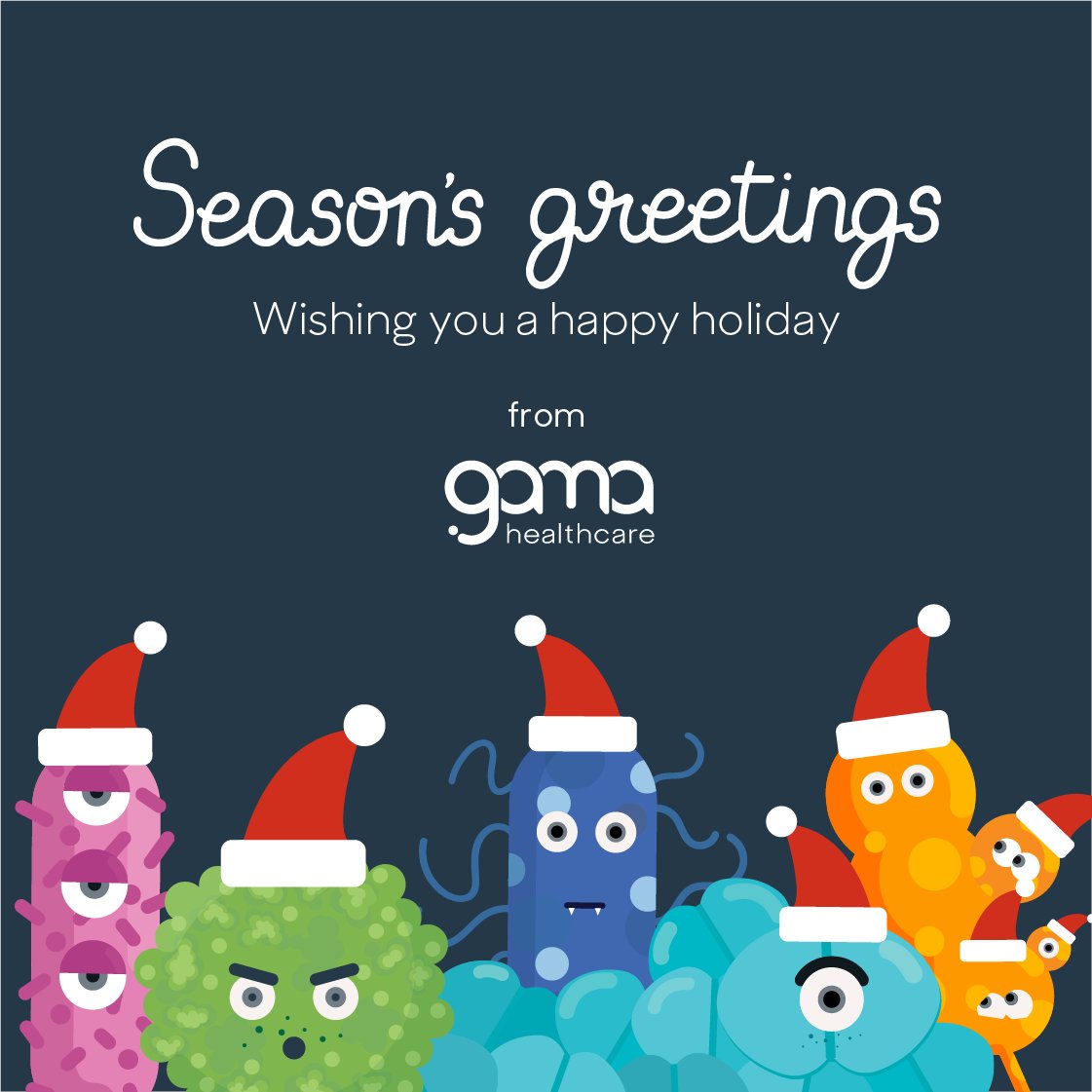 🎄 𝗦𝗲𝗮𝘀𝗼𝗻’𝘀 𝗚𝗿𝗲𝗲𝘁𝗶𝗻𝗴𝘀 𝗳𝗿𝗼𝗺 𝗚𝗔𝗠𝗔 𝗛𝗲𝗮𝗹𝘁𝗵𝗰𝗮𝗿𝗲!

Wishing you a 𝗷𝗼𝘆𝗳𝘂𝗹 𝗵𝗼𝗹𝗶𝗱𝗮𝘆 𝘀𝗲𝗮𝘀𝗼𝗻 and a 𝗡𝗲𝘄 𝗬𝗲𝗮𝗿 𝗳𝗶𝗹𝗹𝗲𝗱 𝘄𝗶𝘁𝗵 𝗵𝗲𝗮𝗹𝘁𝗵 𝗮𝗻𝗱 𝗵𝗼𝗽𝗲.🌟

#GAMAHealthcare #InfectionPrevention