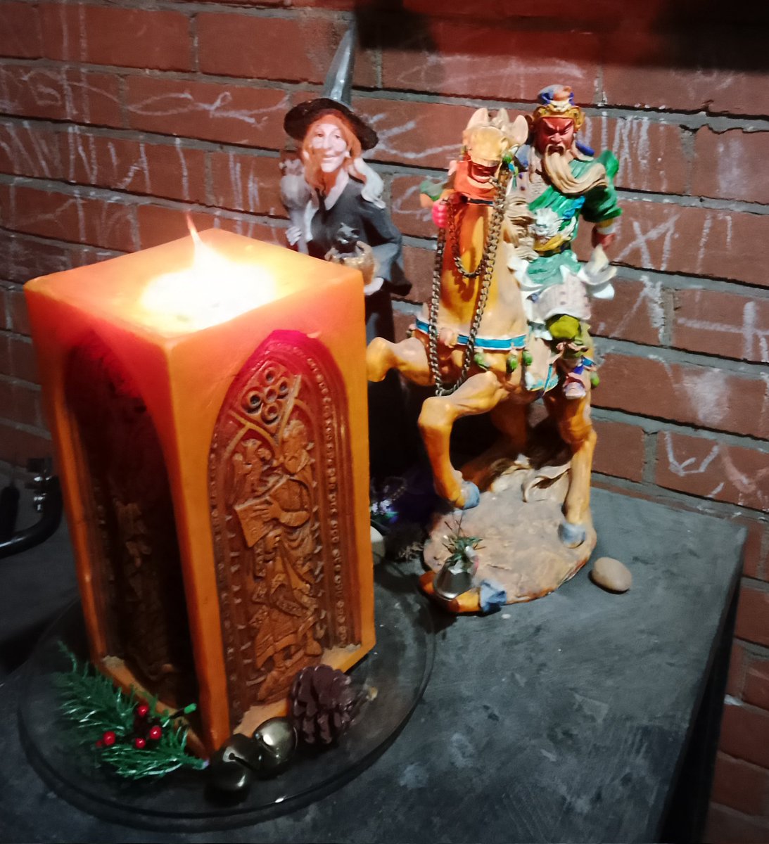 The days dwindle &amp; nights strengthen. A delicate imbalance now occurs before &amp; after the Winter Solstice. Celebrations &amp; ceremonies commence, so Light the way as only fire can!
. . .#littleyule #saintlucia #DarkTimesAhead #festivaloflights  #festivalsforlights #AequilibriumLucis