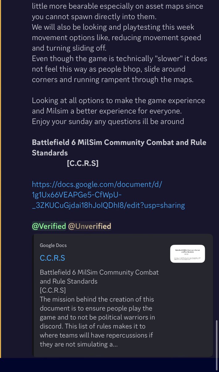MilsimNews's tweet photo. Breaking: slayer Mike has rolled out new rules/guidelines for the community. https://t.co/LJAAqBRDiJ https://t.co/DKvnGF9EbK