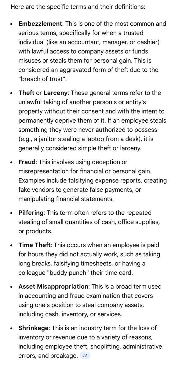 cmpcaron_caron's tweet photo. @kim_siever It’s #treason #grandlarceny #fraud #profiteering #timetheft #assetmisappropriation and #racketeering. https://t.co/CDGDFPwG8W