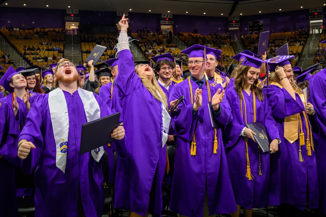 WCU's tweet image. We couldn't be prouder of all our Fall 2025 graduates! 🥹💜