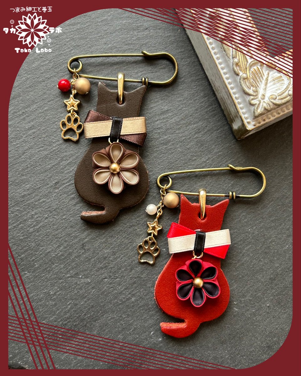 v_goma's tweet photo. おはようございます☀
冬になるとお花を作る手が寒さでスローペースになるタカラボです⛄️
今週も頑張ります

#つまみ細工 https://t.co/zu2keLZQR4