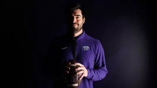 DScottFritchen's tweet photo. Stanton Weber, a Special Teams Coordinator of the Year candidate, got a text. From Collin Klein.

What did Klein text?

“He just texted me an emoji.”

What emoji?

“The purple devil emoji. I knew I better get my bags packed.”

The Stanton Weber Q&amp;A

COMING MONDAY https://t.co/zmL0nbpzyv