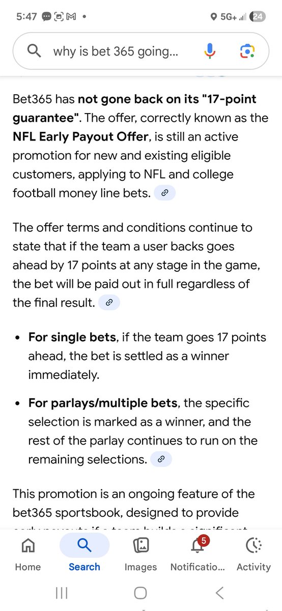 duncant20's tweet photo. @bet365 am I missing something here in your 17 point guarantee? Patriots were up 21-0 why is there leg marked as an "x"? https://t.co/s2RHlB5NRs