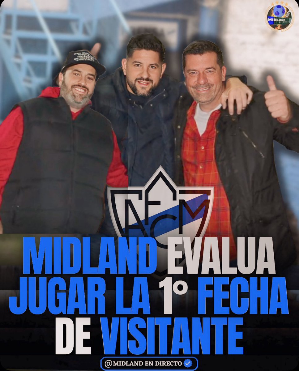 Midlandendirect's tweet photo. MIDLAND EVALUA ARRANCAR DE VISITANTE 

El funebrero se prepara con todo para el 2026. Tras lograr un ascenso histórico, el Estadio Ciudad de Libertad comenzó con su puesta a punto. https://t.co/8nHPb3dyRA