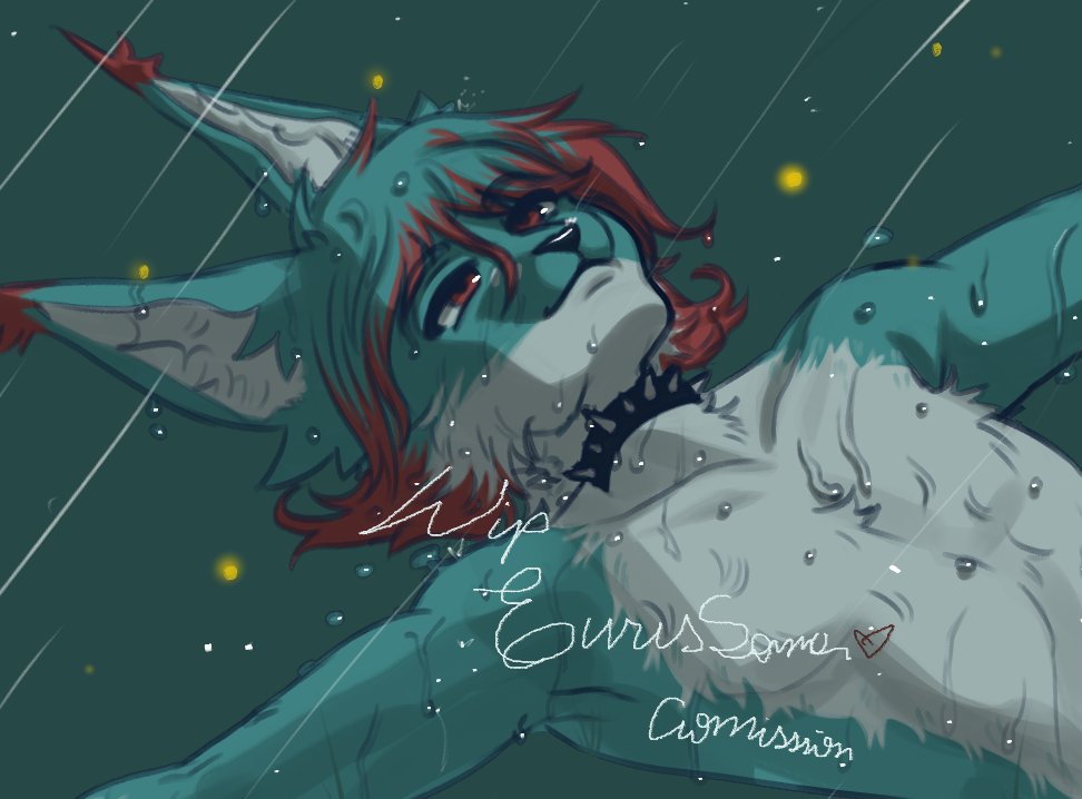 it's raining outside...... wip comi!