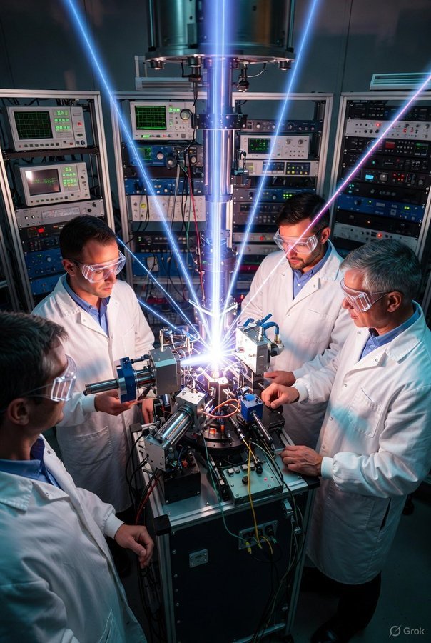 In a dazzling triumph of physics, scientists have finally forged matter directly from pure light—bringing Einstein's iconic E = mc² to life in the laboratory and confirming a prediction that's tantalized researchers for nearly a century.Using ultra-intense lasers to slam