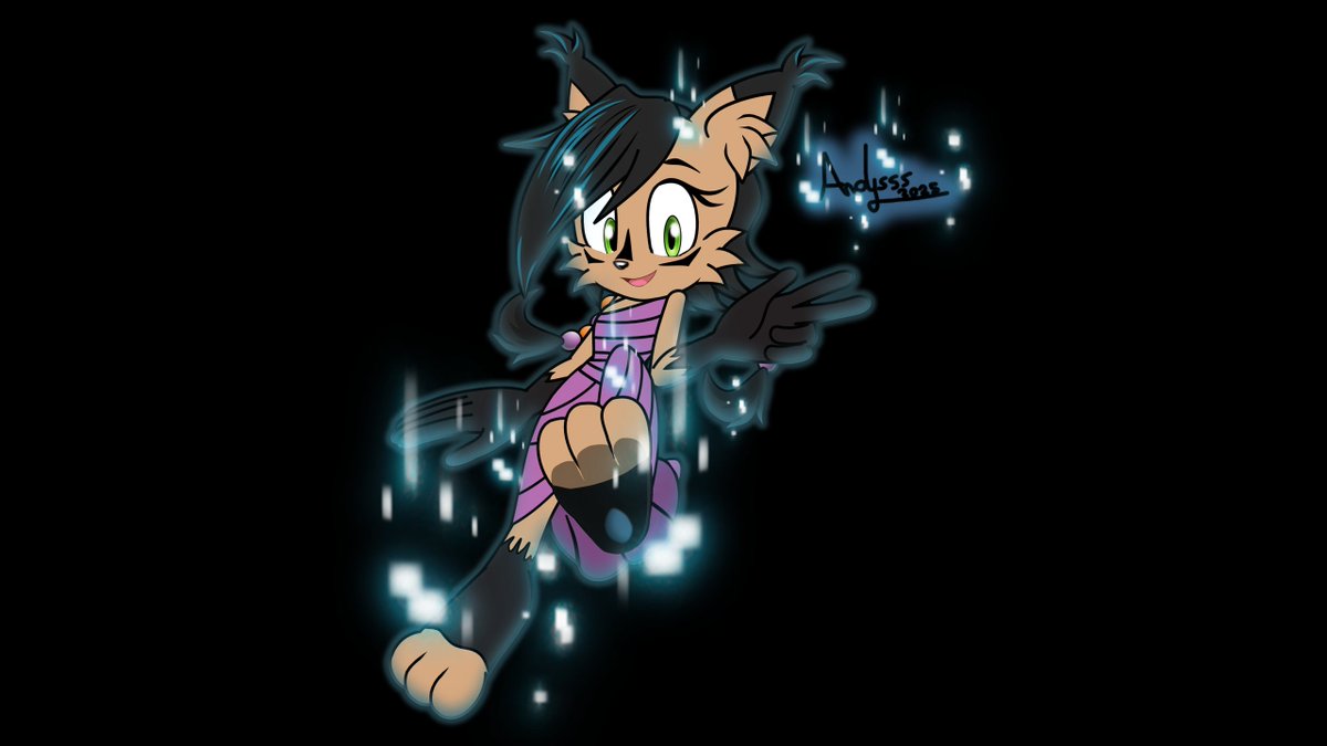 Another quick 2D sprite art of my Nicole remake.
So, in the end i decided to stick with her blue single oval shaped paw pads since those were temporarily canon.

Hope you guys like it ^^
#nicolethehololynx #SonicTheHedgehog #sonicfanart