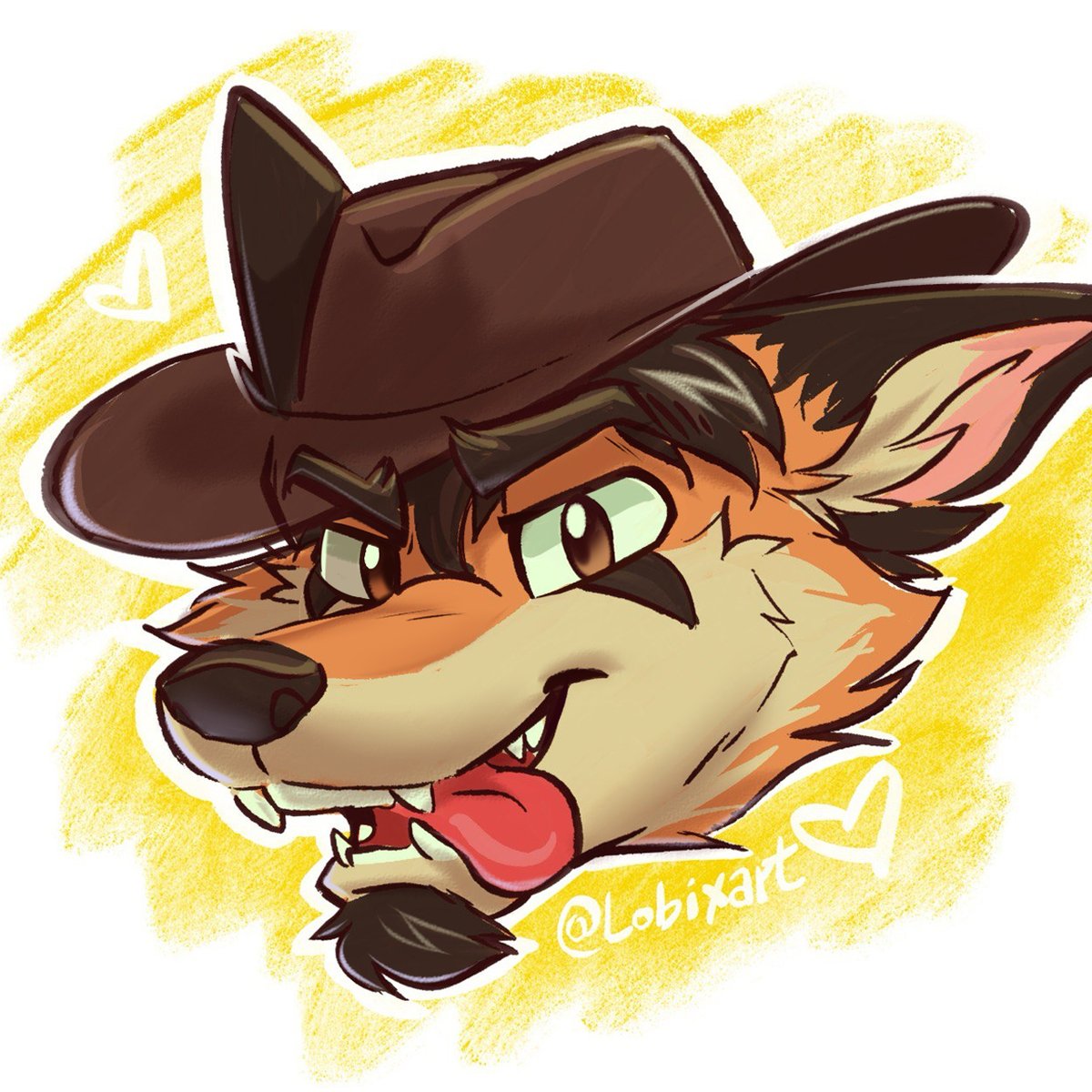 lobixart's tweet photo. Hi everyone! I recently got an iPad for the first time and I'm starting to use Procreate, and I'm so excited! This is the first drawing I did in this new program; it's my fox, and I hope you like it a lot. 🦊💖 https://t.co/HIsAJiK7Dr