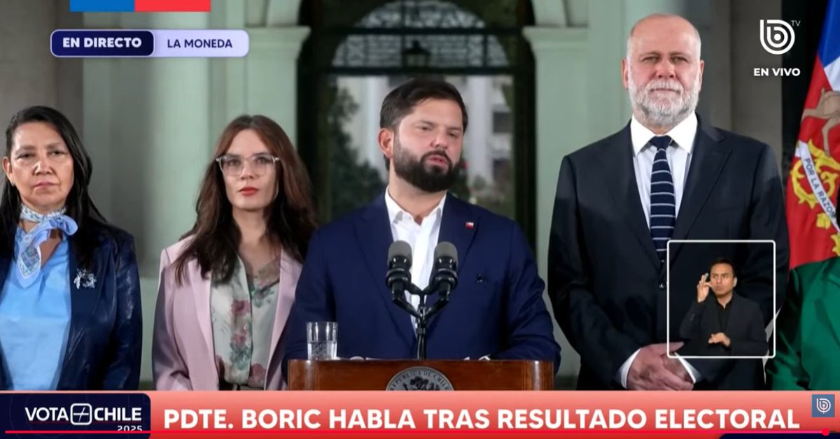 ascortes's tweet photo. El legado de Boric: Transformar a Kast en el presidente más votado en la historia de Chile.

#Presidenciales2025  #Eleccioneschile2025 https://t.co/2NsBGySMGq