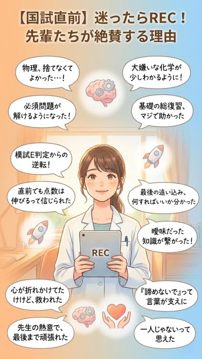 薬剤師国家試験予備校REC (@REC97180043) / Posts / X