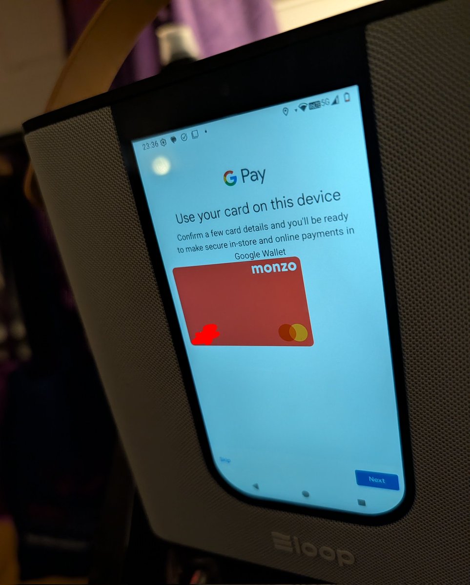 ok who dares me to do it (this is a loopDL smart speaker that runs full Android lol)