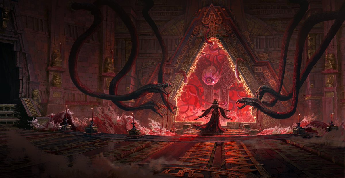 pathofexile's tweet image. While we are working through the feedback we received over The Last of the Druids launch weekend, here is new artwork from the Fate of the Vaal League. Embrace the corruption!