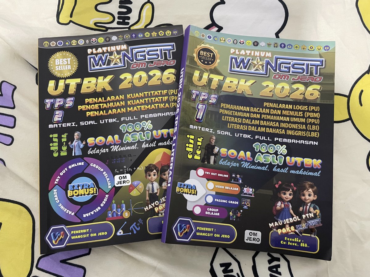 peanudnad's tweet photo. wts wangsit 2026 pre loved

💰120k
🍊bisa co shopee
📸 boleh cek condi yaa

# wts wtb wangsit 2026 snbt utbk https://t.co/wOdPJVIY2O