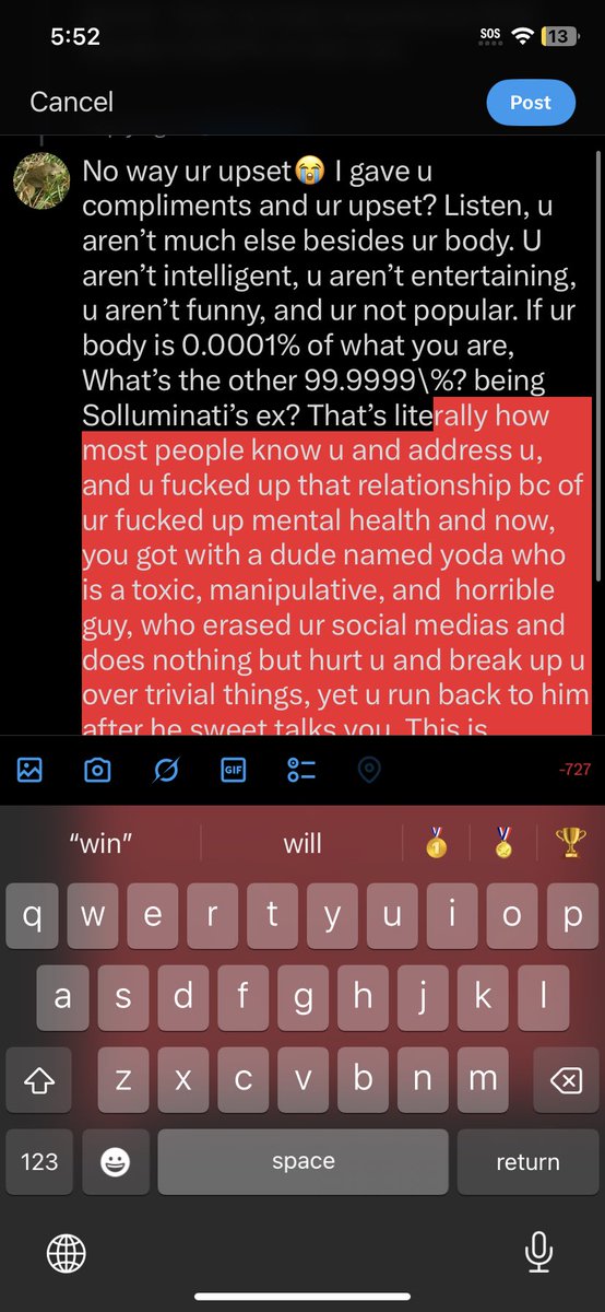 Chrollo651121's tweet photo. @ashdracc I win 😂 your body and sollumanti’s ex is all you are. And I guess you can say a onlyfans chick. Ain’t this you digging in yo pussy? 😭 https://t.co/zjE3y4M0lo