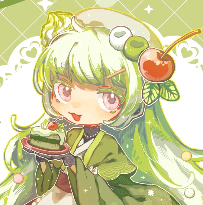 抹茶ケーキ