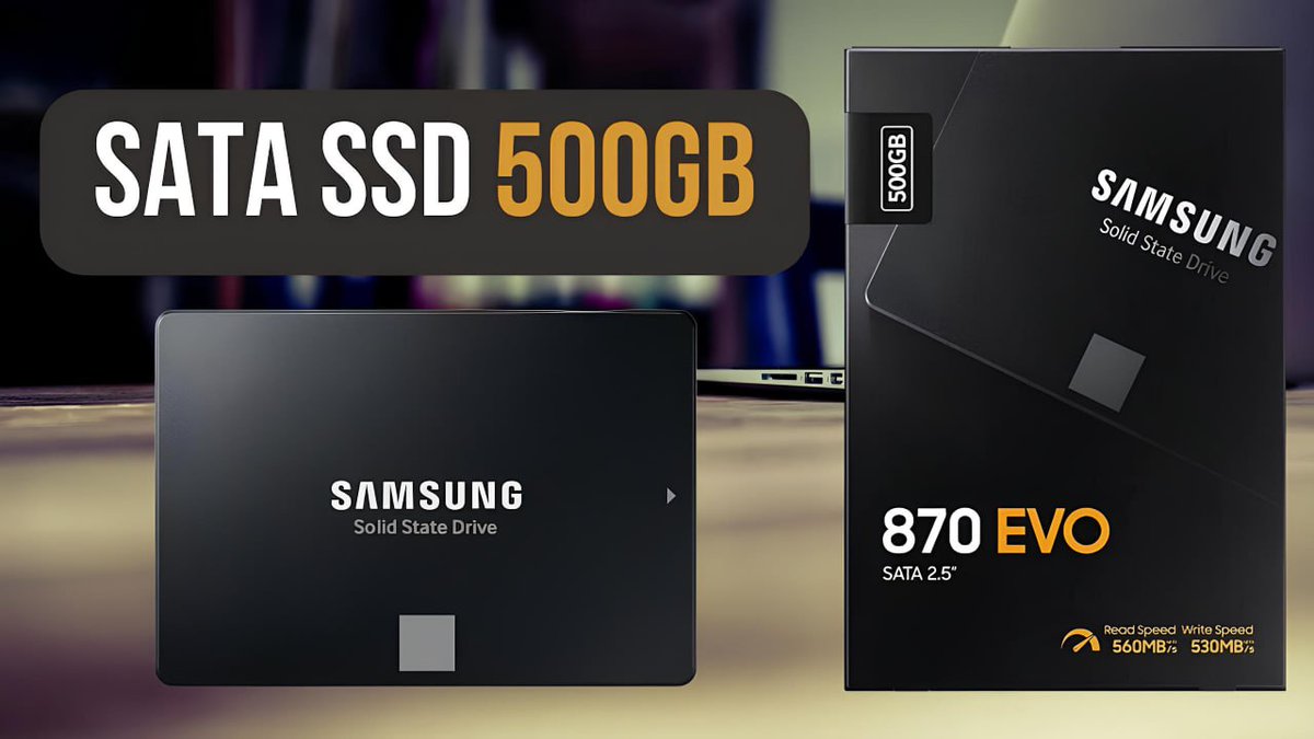 aniwispcom's tweet photo. 💾 #Samsung is phasing out budget #SATA #SSD's
The most affordable segment will soon become scarce, and prices could skyrocket due to the focus on #NVMe and server drives.
#AI #Games #GamingNews #Tech #TechNew #budgetdrive #shortage #PC #laptops #RAM #ArtificialIntelligence https://t.co/LaPj1odBtl