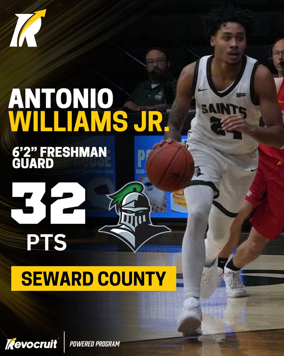 JC4PT's tweet image. Revocruit Powered JUCO: 

Seward County, led by Austin Downing, advanced to 11–3 heading into Christmas break with a statement team performance, taking down conference power Butler in a 130–110 victory. The Saints placed six players in double figures, highlighted by elite…