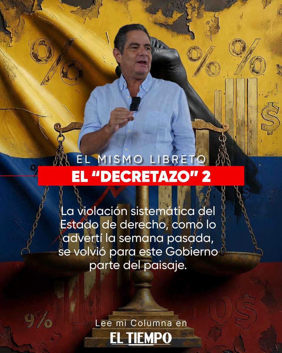 Ojalá me equivoque. Ojalá esta vez la Corte actúe, pero por lo visto el desenlace es predecible, Petro decretará la emergencia, la Corte dejará correr el tiempo y, dentro de un año o más, cuando llegue el fallo, el daño ya estará consumado. Advertidos estamos.

Columna completa