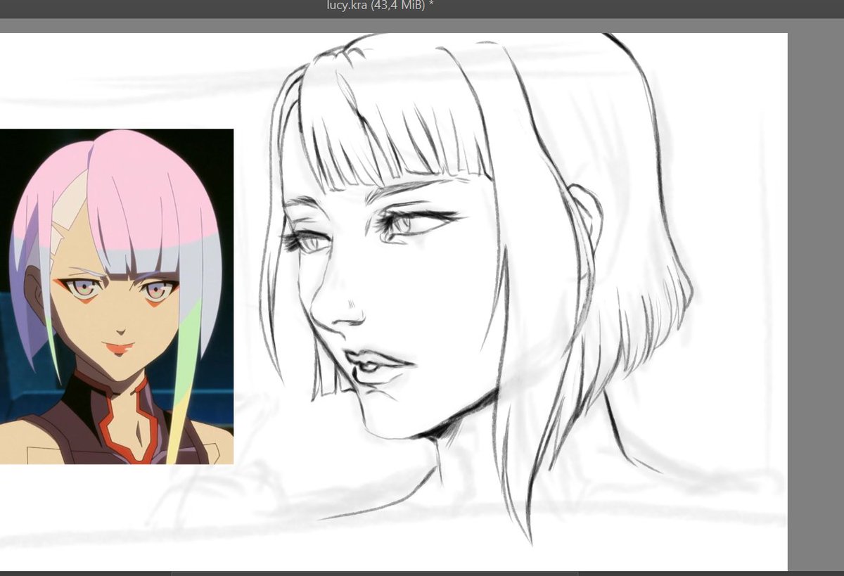 Floraalmoth's tweet photo. lucy sketch!!
#lucynakushinada #CyberpunkEdgerunners https://t.co/TCxHixXdf6