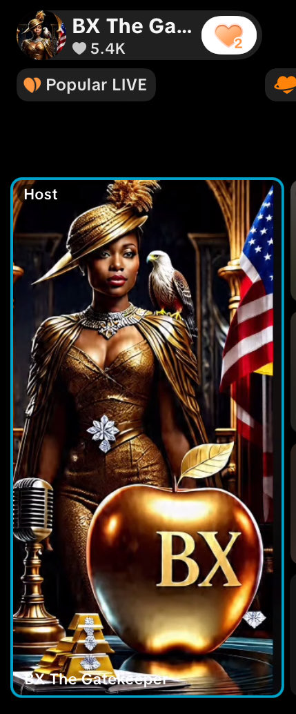 BX is LIVE‼️

If you’re on #TikTok slide through family!
❤️🔱🖤✨

#BXTheGatekeeper
#LineageVerifiedGrassroots 
#BlackAmericans #RedemptionParty 
cc: <a href="/TBATTaskforce/">Black American Heritage</a>