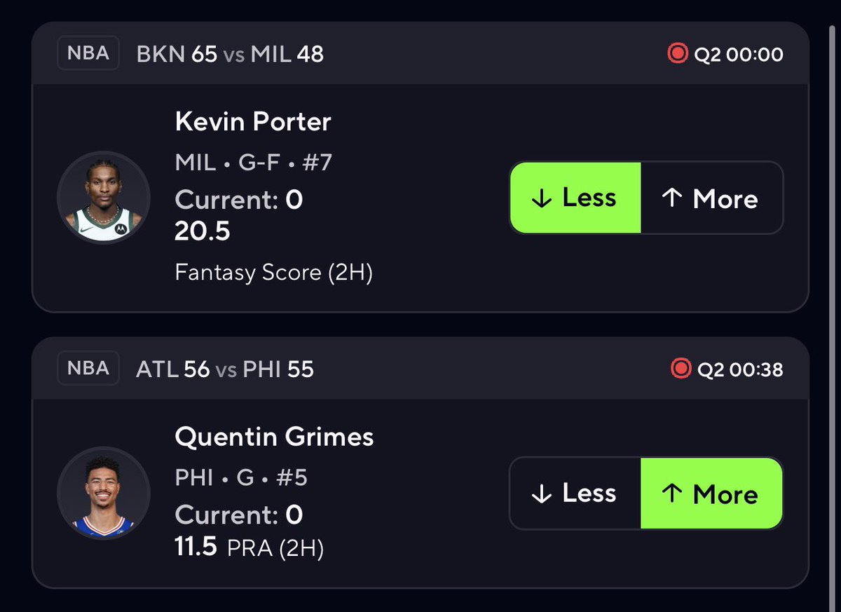 PotdPrizepicks's tweet photo. 2H🏀

Let’s cash the 2nd in a row for free👇
https://t.co/VqGg0FJn9i https://t.co/vgOcJU1dUn