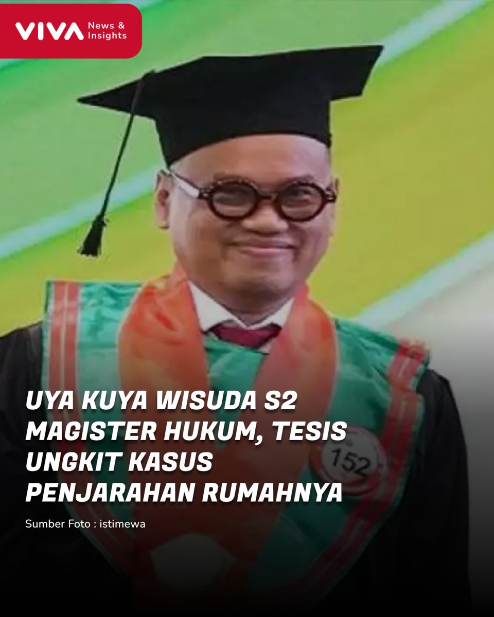 Peristiwanya Agustus 2025, proses hukumnya belum tuntas, putusan pengadilannya belum ada apalagi berkekuatan hukum tetap. Tapi udah bisa jadi bahan tesis. Ini level keilmuan tertinggi, jarang yang bisa.

Ya Allah, ampuni hamba yang cuma pengajar bukan pendidik.