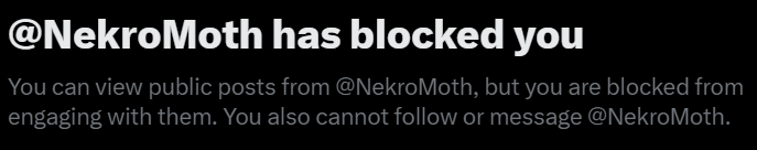 GreenKnightMA's tweet photo. @NekroMoth @planefag @BrianSBU2011 Why do they always tap out when called on their bullshit? 😏 https://t.co/SorP1iCxlC
